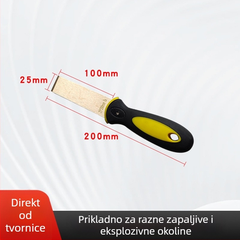 Han Qiang špatula za žbukanje od čistog bakra – otporna na eksplozije, bez iskri, za Melt-Blown opremu