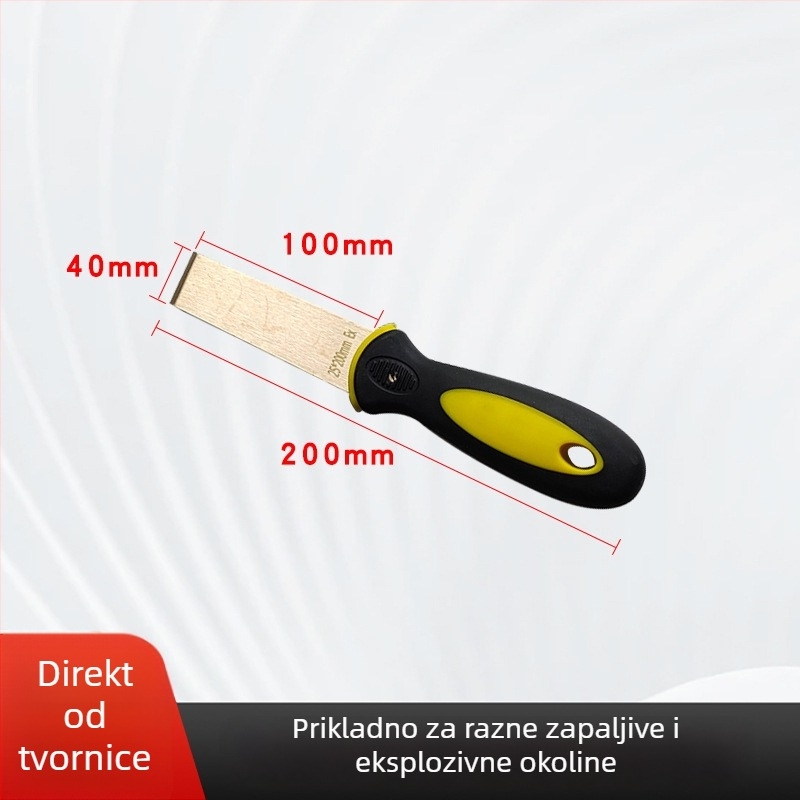 Han Qiang špatula za žbukanje od čistog bakra – otporna na eksplozije, bez iskri, za Melt-Blown opremu