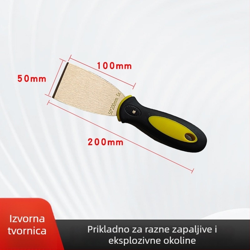 Han Qiang špatula za žbukanje od čistog bakra – otporna na eksplozije, bez iskri, za Melt-Blown opremu