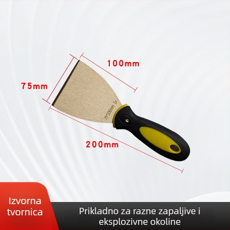 Han Qiang špatula za žbukanje od čistog bakra – otporna na eksplozije, bez iskri, za Melt-Blown opremu