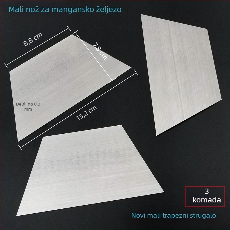 Čelična oštrica alata za struganje – uklanjanje kit-a s automobila i mehaničko čišćenje