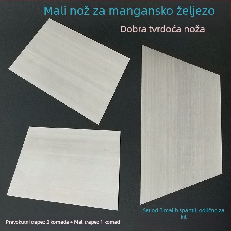 Čelična oštrica alata za struganje – uklanjanje kit-a s automobila i mehaničko čišćenje