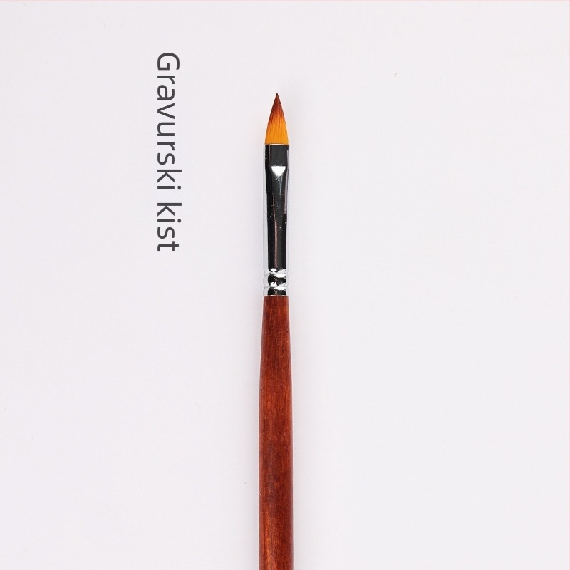 Set od 8 pera za crtanje noktiju s drvenim držačem, dugi štapovi, 5,6 g svaki, marka Yuxi