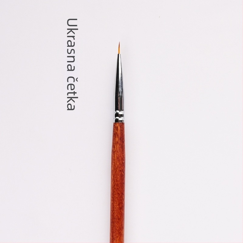 Set od 8 pera za crtanje noktiju s drvenim držačem, dugi štapovi, 5,6 g svaki, marka Yuxi