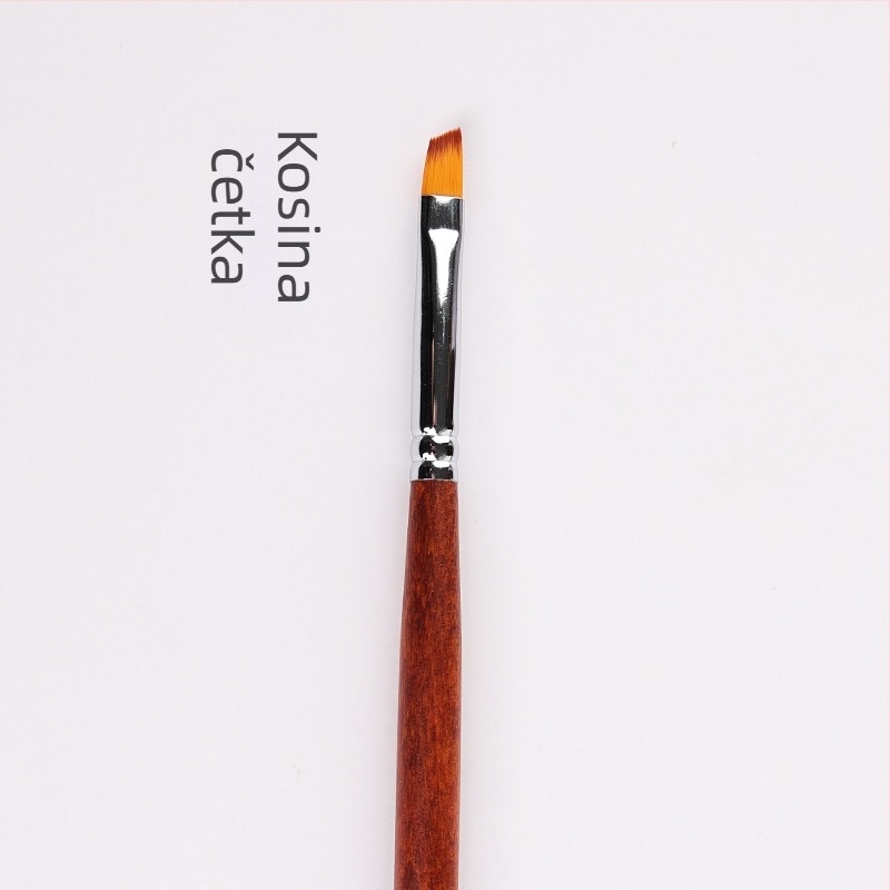 Set od 8 pera za crtanje noktiju s drvenim držačem, dugi štapovi, 5,6 g svaki, marka Yuxi