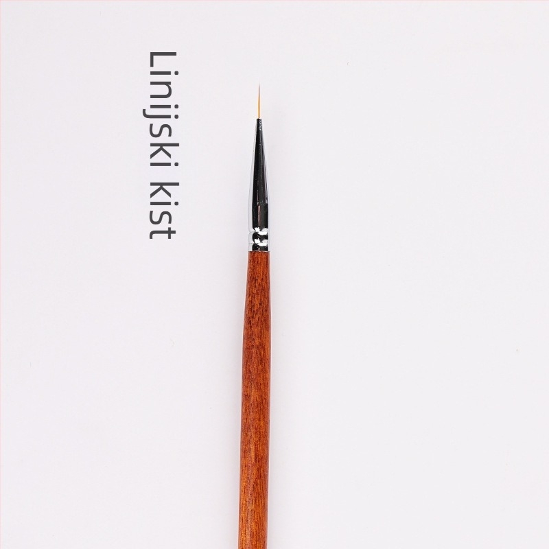 Set od 8 pera za crtanje noktiju s drvenim držačem, dugi štapovi, 5,6 g svaki, marka Yuxi