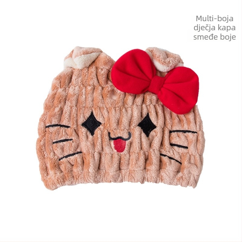 Kapa za sušenje kose od fine vlaknine, jednostavno tkanje, pr|ađa 21, težina 140–169 g, prilagodljiva