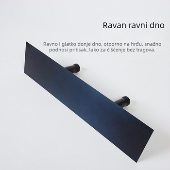 Dvostruka malterska špatula, tip ravne oštrice, čelik, Shengbangwei, građevinarstvo