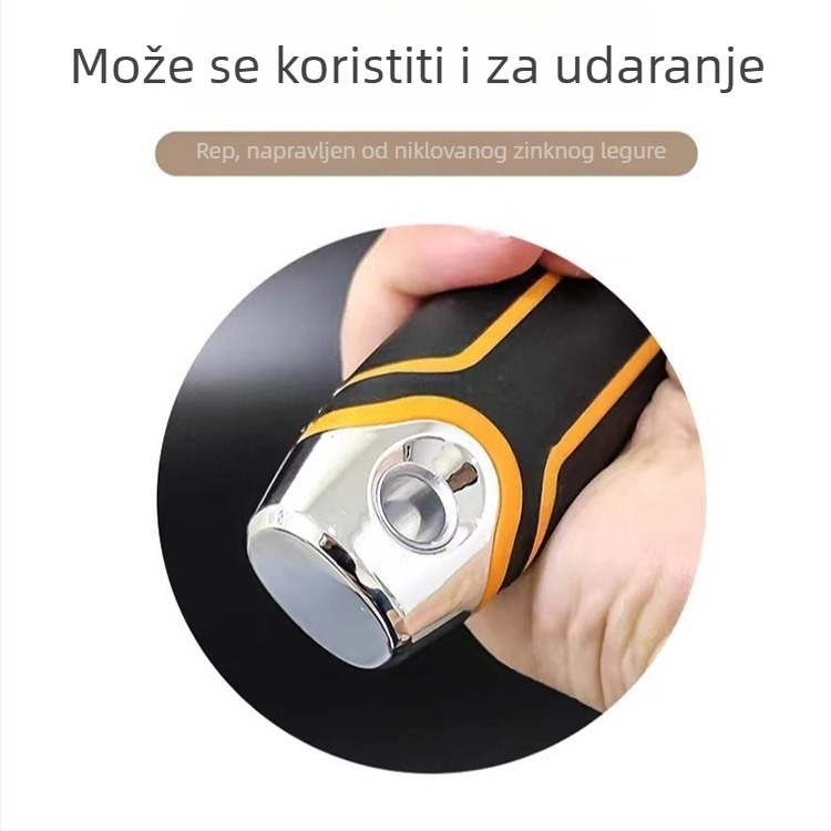 Rolling Dog špatula za kit od nehrđajućeg čelika, ravni tip noža, izdržljiva za dekorativne građevine