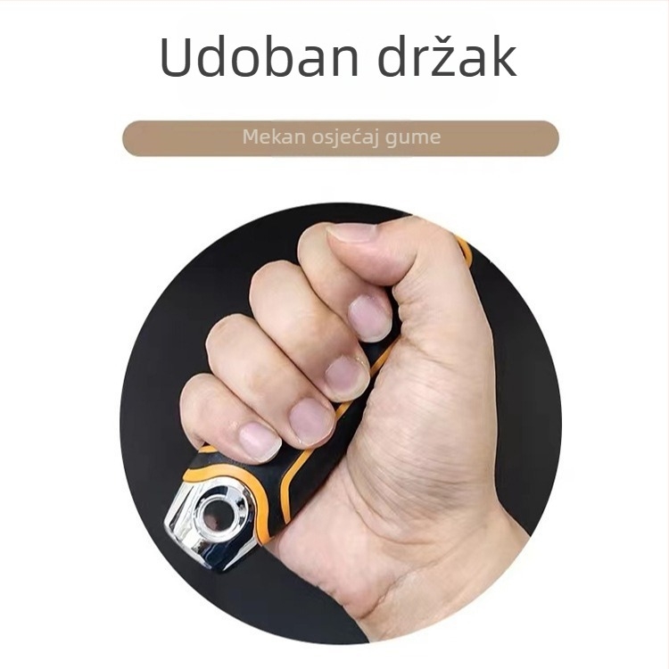 Rolling Dog špatula za kit od nehrđajućeg čelika, ravni tip noža, izdržljiva za dekorativne građevine