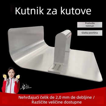 Jiuchuan nehrđajući čelični kutni nož za niveliranje unutarnjih i vanjskih kutova – alat za žbukanje betona