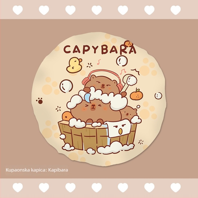 Dječja kapica za tuširanje – dvostruki sloj, debela, vodootporna, protiv vlage, za kućnu upotrebu