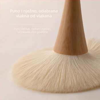 Četka za prašinu za umjetnost noktiju s dugom drškom – četka za čišćenje za salon noktiju, 24.9 g, domaća marka