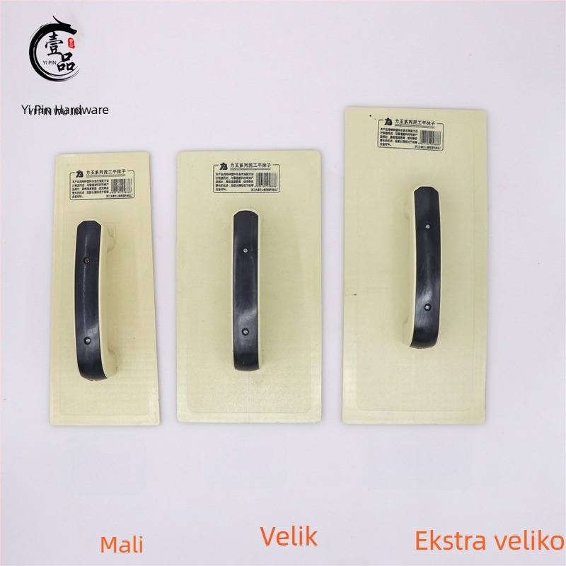 Plastična gleterica za žbukanje za diatomski mort na glinenim pločama