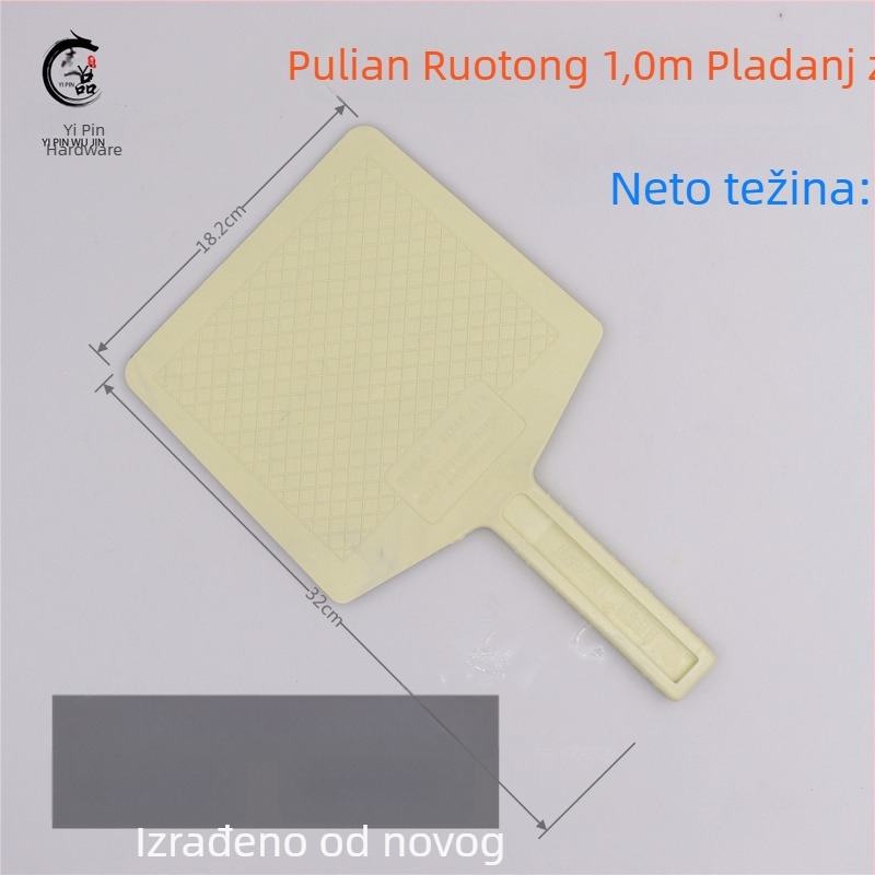 Plastična gleterica za žbukanje za diatomski mort na glinenim pločama