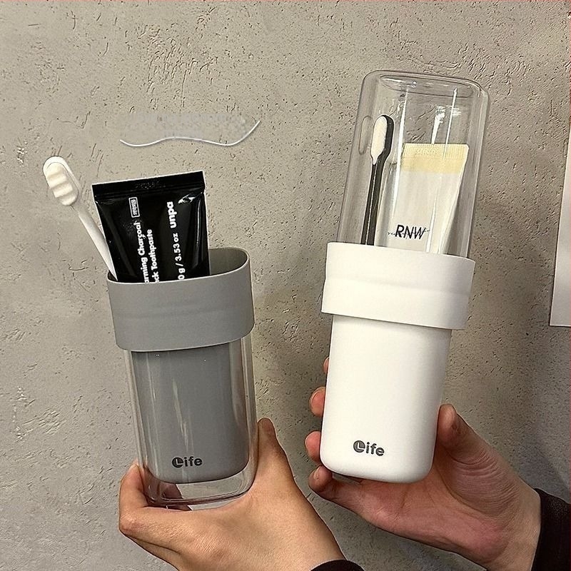 Držač četkica za zube – plastični, putni set za pohranu, prijenosni, 1 komad