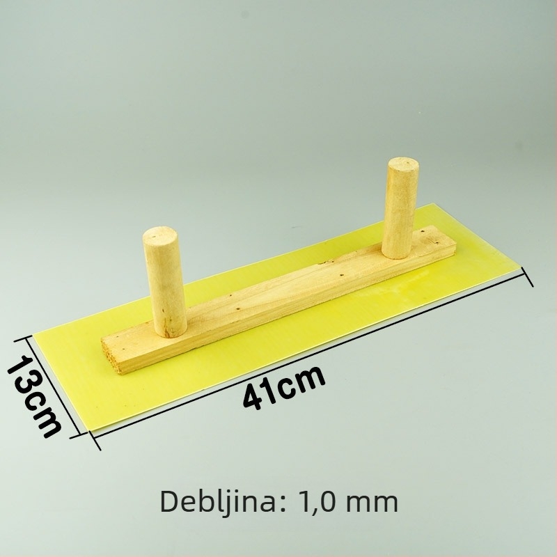 Dvostruki držač plosnatog glett špatule za gletanje, debljina noža 0,5 mm, serija plosnatih noževa