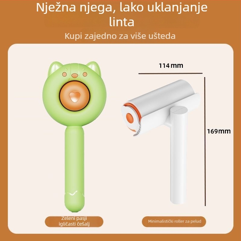 Aiwo Četka za njegu mačaka i psa za uklanjanje otpadne dlake