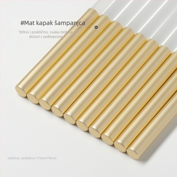 Pero za umjetnost noktiju i četkica s akrilnom drškom, 1 set, porijeklo Zhejiang