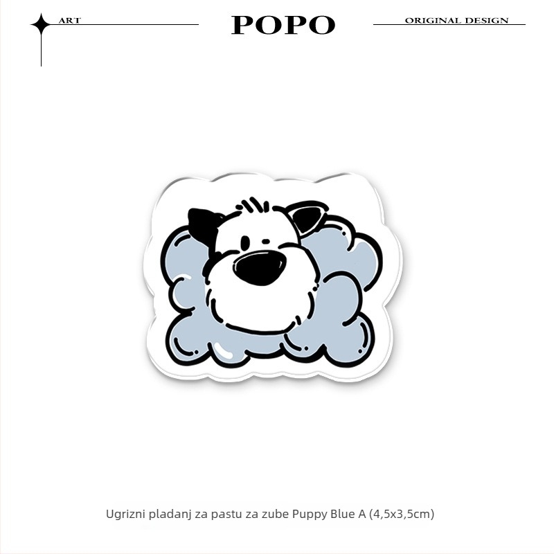 Metalni držač četkica za zube, zidni uz UV sterilizaciju i klips za pastu