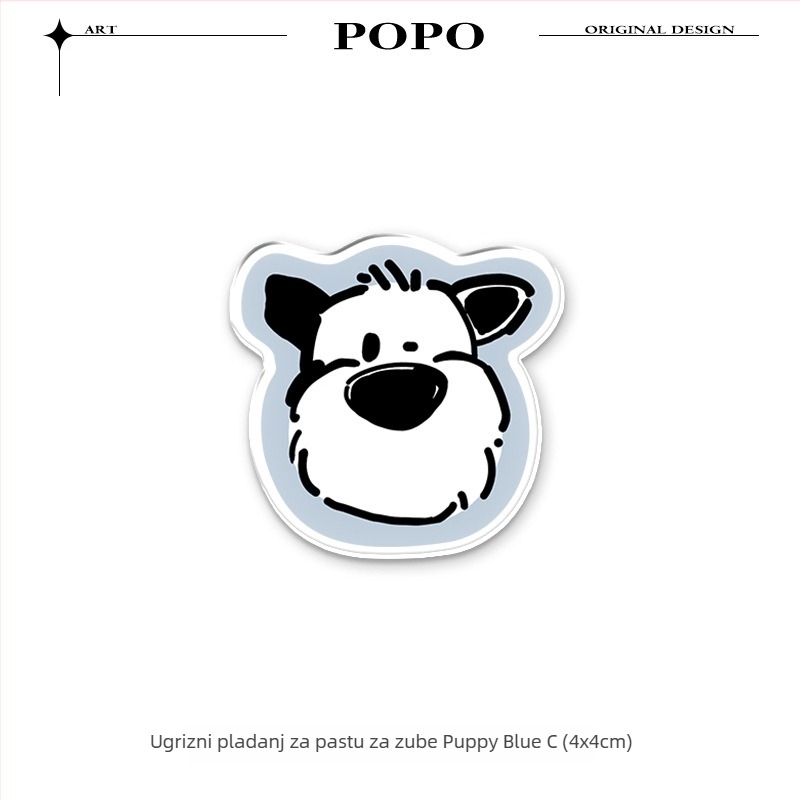 Metalni držač četkica za zube, zidni uz UV sterilizaciju i klips za pastu