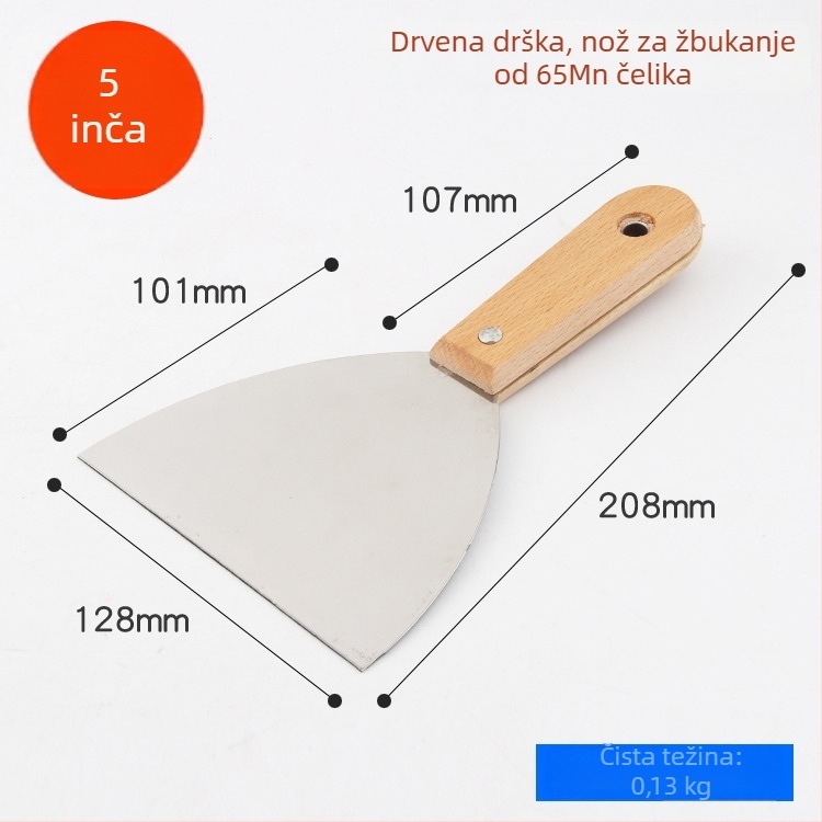 DTBD plastična špahtla za malter – škrapa za zid