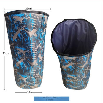 Torba za glazbeni instrument od Oxford platna, vodootporna, ultra lagana, otporna na habanje, s zakrivljenim remenom za rame