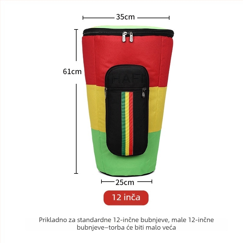 Torba za glazbeni instrument od Oxford platna, vodootporna, ultra lagana, otporna na habanje, s zakrivljenim remenom za rame