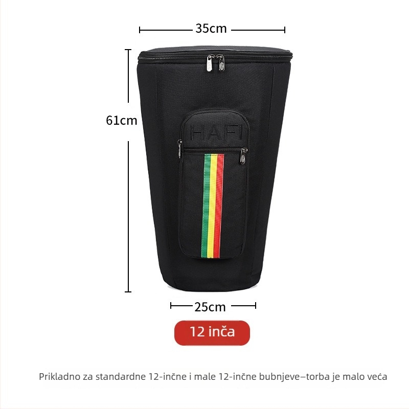 Torba za glazbeni instrument od Oxford platna, vodootporna, ultra lagana, otporna na habanje, s zakrivljenim remenom za rame