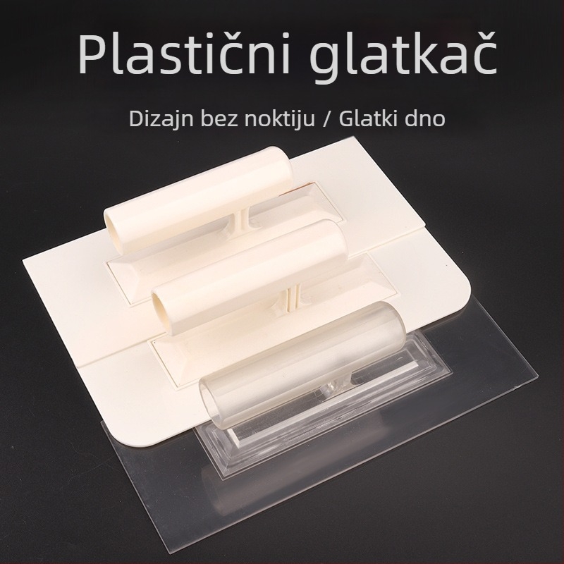 Jiuling Prozirna Plastična Špatula za Diatomsku Malteru i Završnu Obradu Zidova
