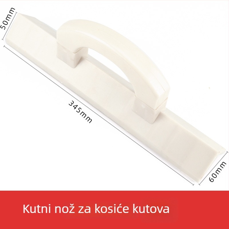 Jiuling Prozirna Plastična Špatula za Diatomsku Malteru i Završnu Obradu Zidova