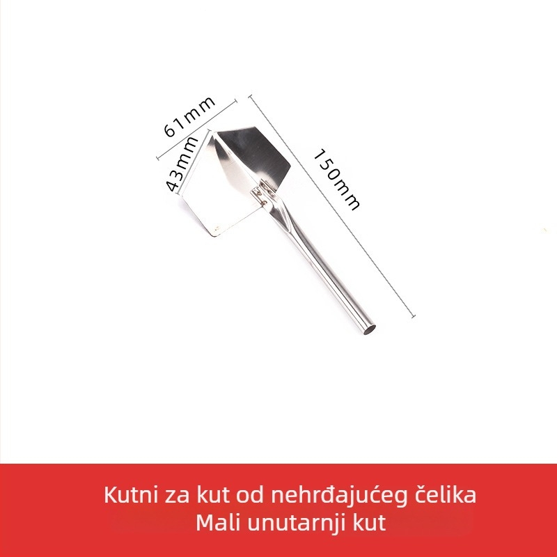 Jiuling Prozirna Plastična Špatula za Diatomsku Malteru i Završnu Obradu Zidova