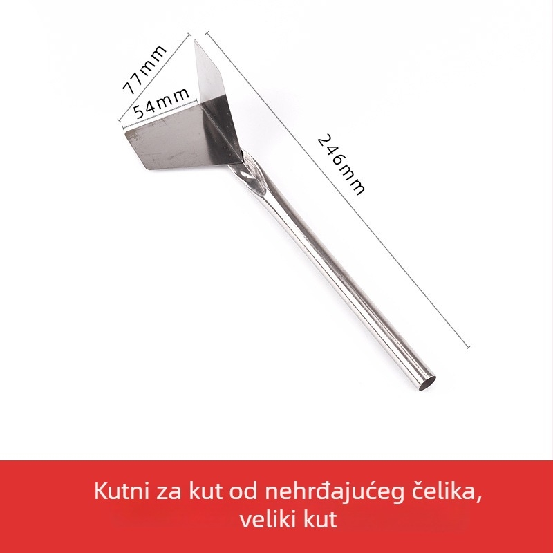 Jiuling Prozirna Plastična Špatula za Diatomsku Malteru i Završnu Obradu Zidova