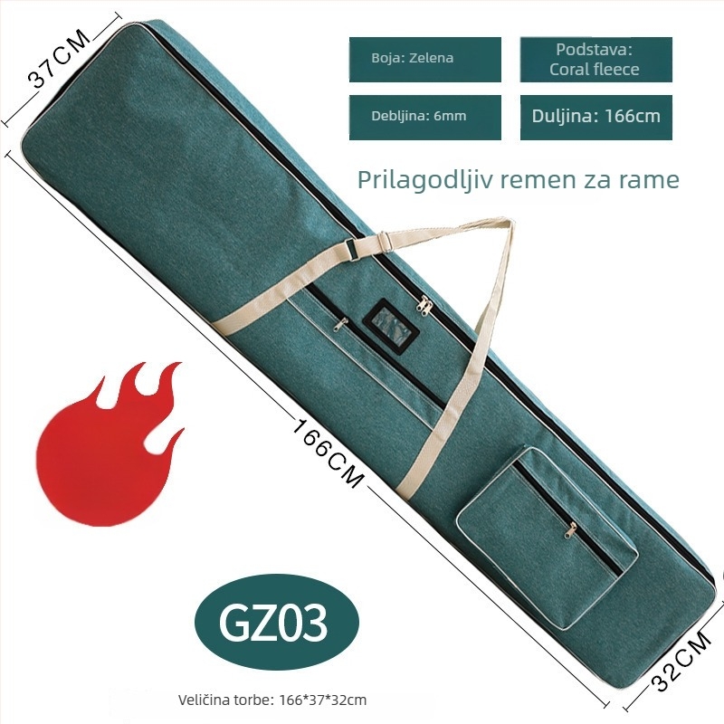 Zaštitna futrola za Guzheng – PU obloga, zakrivljeni kaiš za rame, branda Unique, izlazak ljeta 2024, pogodna za izvankampus treninge.