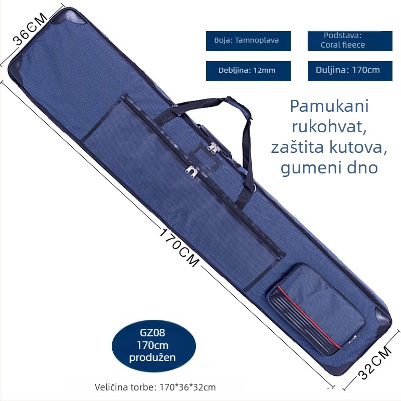 Zaštitna futrola za Guzheng – PU obloga, zakrivljeni kaiš za rame, branda Unique, izlazak ljeta 2024, pogodna za izvankampus treninge.