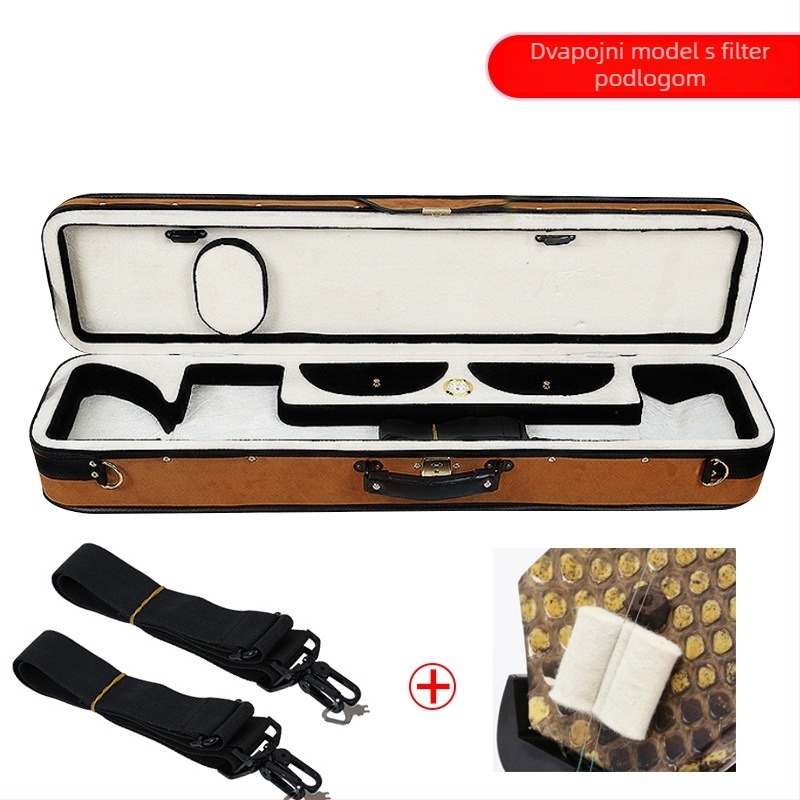 Erhu kućište – drveno tijelo, 1 kom, za ostale glazbene dodatke, pogodno za elektroničku tipkovnicu