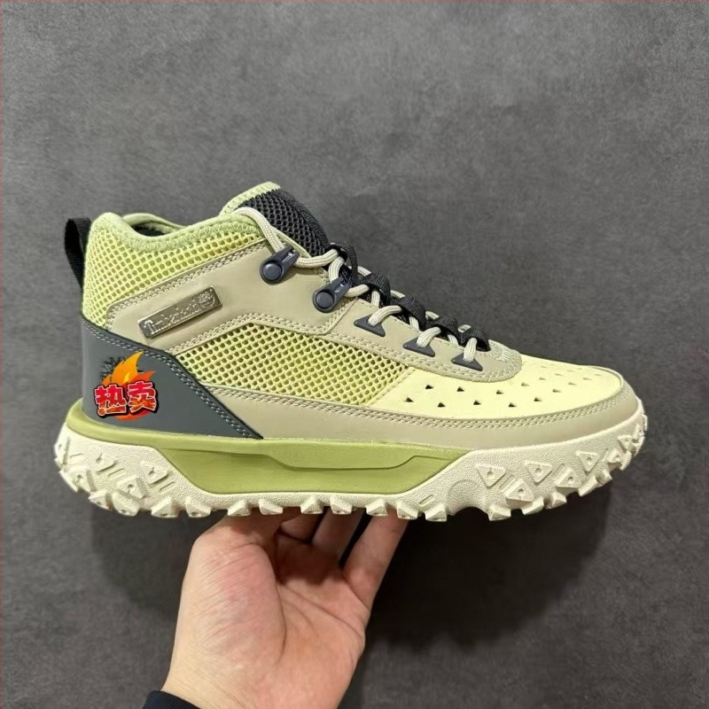 Toplo visoke tenisice za planinarenje – unisex casual cipele (kožni gornji dio, gumena potplata, okrugli vrh, slip-on)