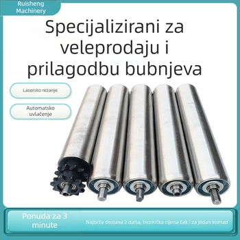 Valjak bez pogona za transportnu liniju od nehrđajućeg čelika