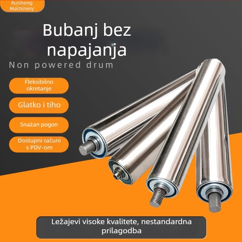 Valjak bez pogona za transportnu liniju od nehrđajućeg čelika