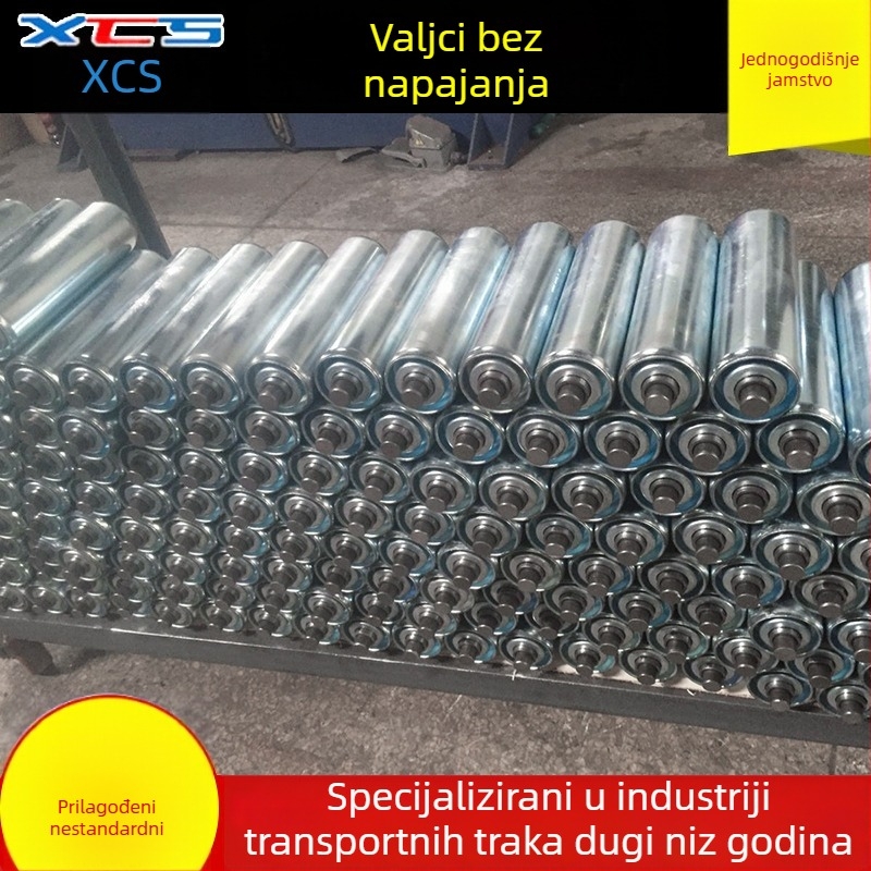 Valjak bez napajanja s promjerom bubnja 33 mm, promjerom osovine 22 mm, duljina bubnja 35 mm