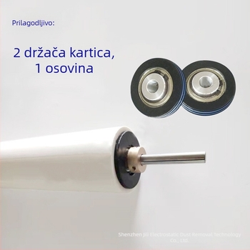 PP rola za uklanjanje prašine bez noža, papir za uklanjanje prašine, unutarnji promjer 38 mm (1,5 in), za strojeve, rola prašne trake za kidanje
