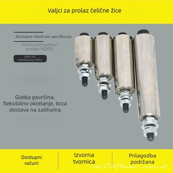 Stroj za navijanje žice od nehrđajućeg čelika s bubnjem i ekstruderom