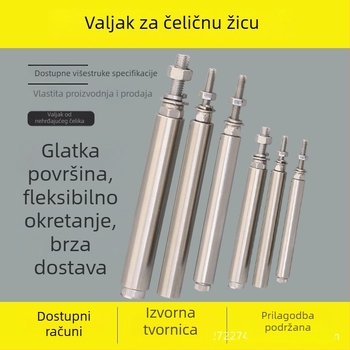 Stroj za navijanje žice od nehrđajućeg čelika s bubnjem i ekstruderom