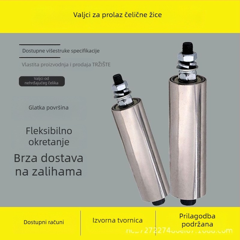 Stroj za navijanje žice od nehrđajućeg čelika s bubnjem i ekstruderom