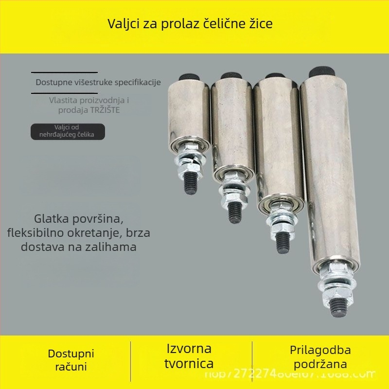 Stroj za navijanje žice od nehrđajućeg čelika s bubnjem i ekstruderom