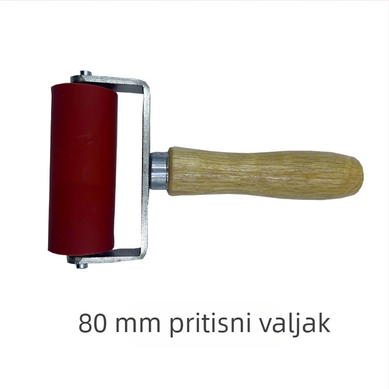 Knight PVC membrana – ručni tlak kotača s siličnim valjkom, dvostruka osovina, otporan na visoke temperature