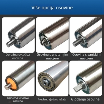 Antistatički čistilni valjak za prašinu u tiskarskoj industriji – prekidno rotirajući gumeni valjak