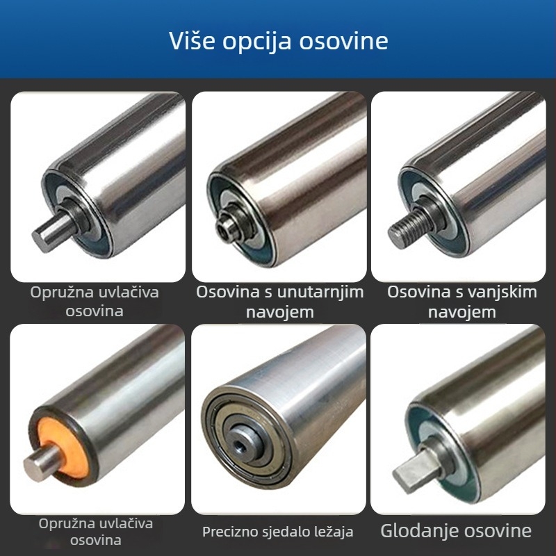 Antistatički čistilni valjak za prašinu u tiskarskoj industriji – prekidno rotirajući gumeni valjak