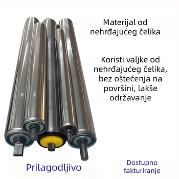 Nehrđajući čelični okvir za pohranu roličnog filma — osovina/cilindar od nehrđajućeg čelika, pogodna za rolični film (Cilindar: nehrđajući čelik; Okvir: nehrđajući čelik; Namjena: rolični film)