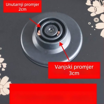 Zdravstveni čajnik s tijelom od ljubičastog pijeska, keramički unutarnji spremnik, kapacitet 1 L, napon 220 V, snaga 300–350 W